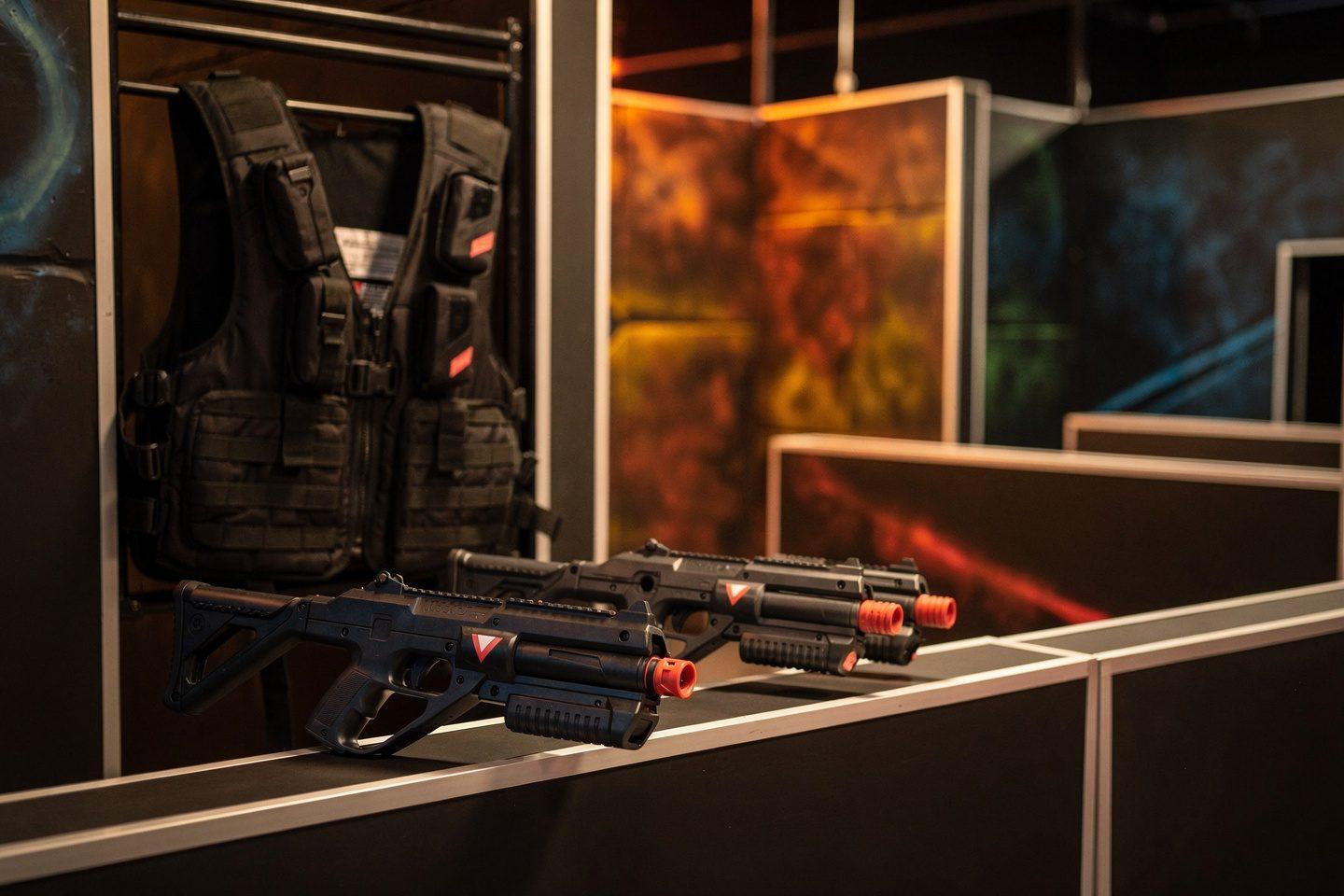 Unsere Leistungen – Actionreiches Lasertag mit Taktik von Outgun