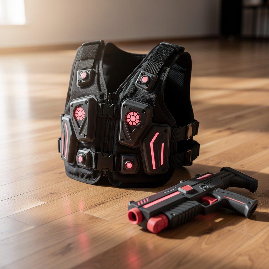 Mobiles Lasertag-Equipment für jeden Ort