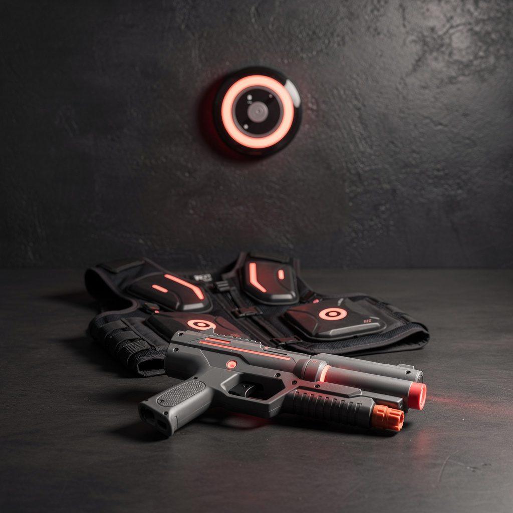 Einblicke in den aktuellen Lasertag-Betrieb – moderne Laser-Systeme und Technologien werden umgesetzt